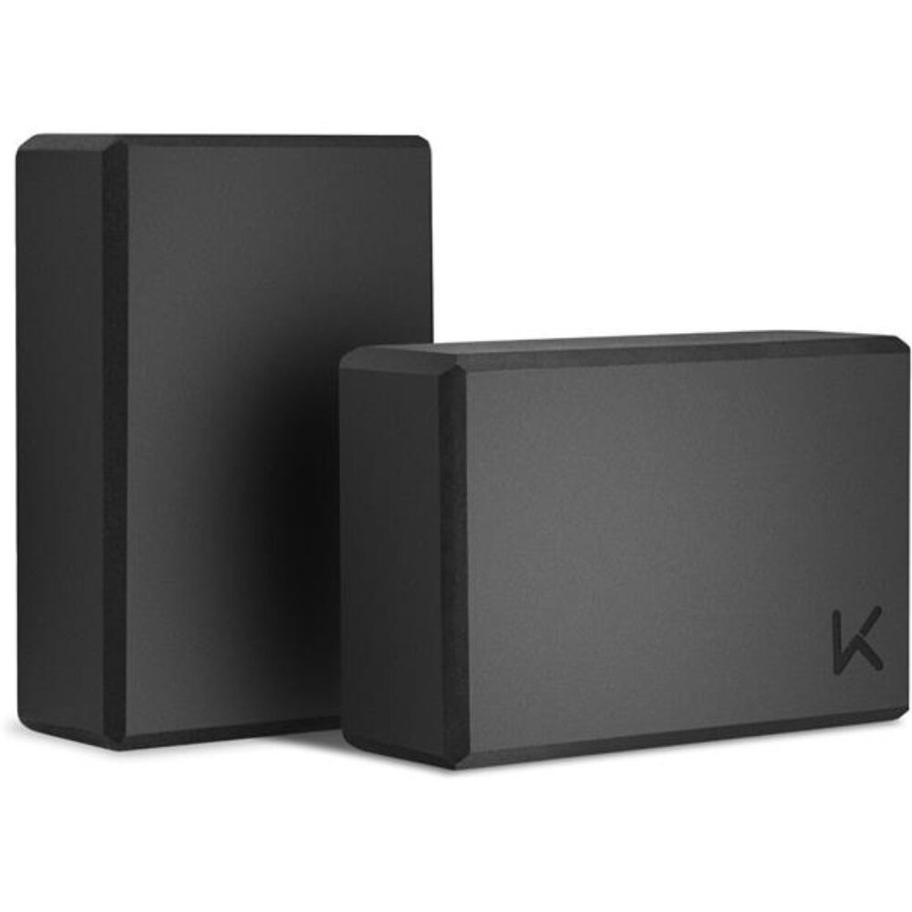 Yoga Block, High-Density EVA Foam 2 Pack Yoga Block with Non-Slip Textured
